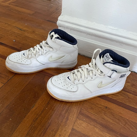 2022 Air Force 1 Mid Jewel QS 'NYC - Yankees - Picture 7 of 8